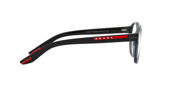 Das Bild zeigt die Bügel der Prada Linea Rossa Fassung PS07PV CZH1O1., Zubehor, Brillen